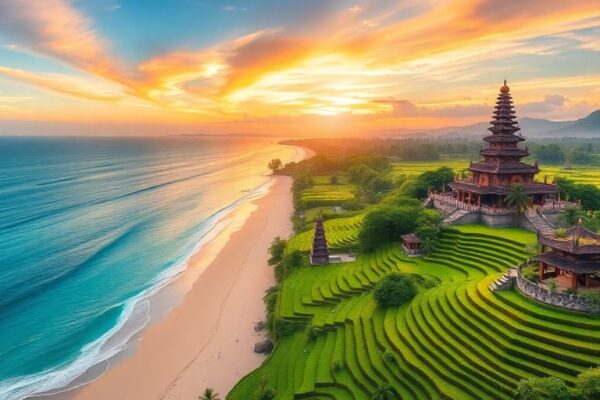 Pemandangan indah destinasi baru Bali tahun 2025.